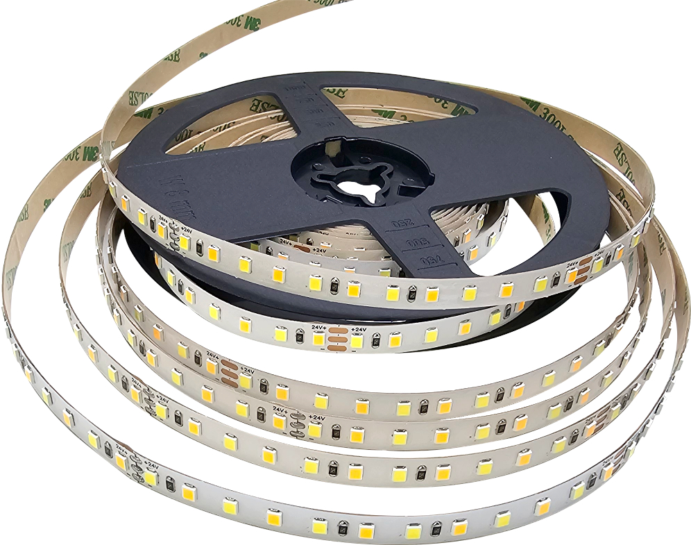 GDS-TUNABLE LED STRIPS – GDS Tunable White LED Strip 24V COB Technology Adjustable CCT 2700K‑6500K IP20 High CRI Flexible Linear Lighting UAE